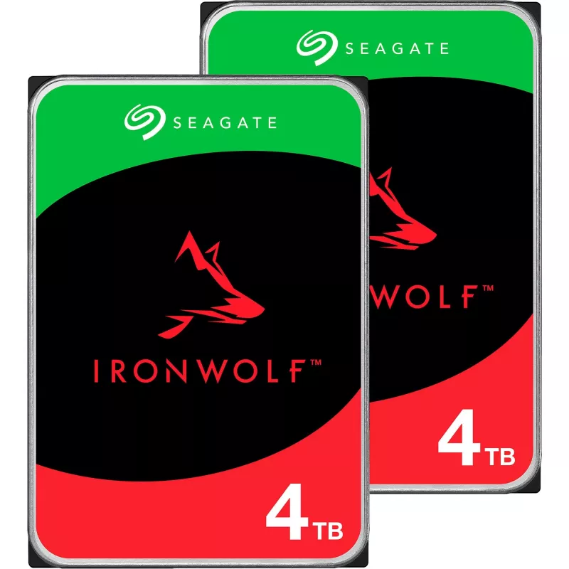 DXP2800 + 2x 4 TB Seagate IronWolf HDD rinkinys, NAS