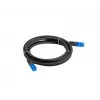 Tinklo kabelis LANBERG PCF6A-10CC-0150-BK Cat6a S/FTP RJ-45 1,5 m Juodas