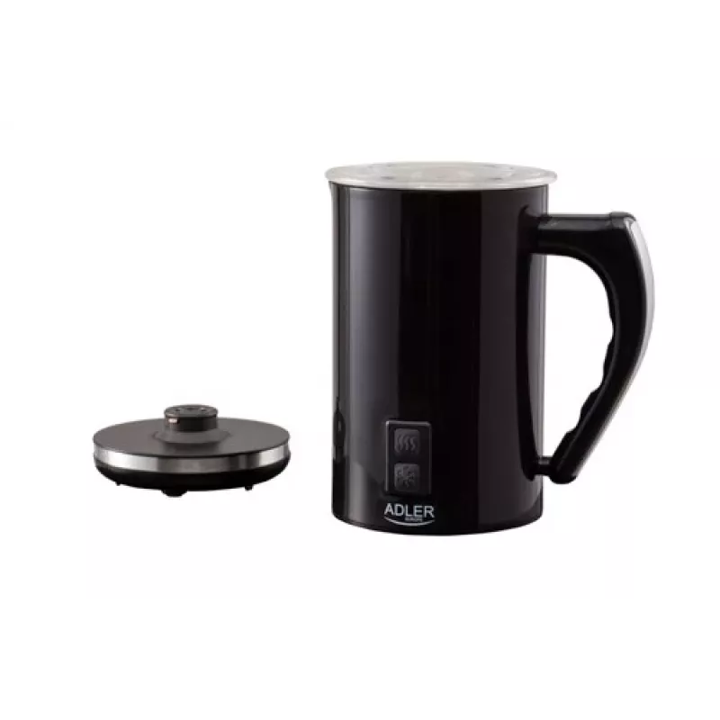 Pieno putotojas/šildytuvas Adler AD 4478 – nerūdijančio plieno dubuo, 240 ml, 500 W, karštas ir šaltas
