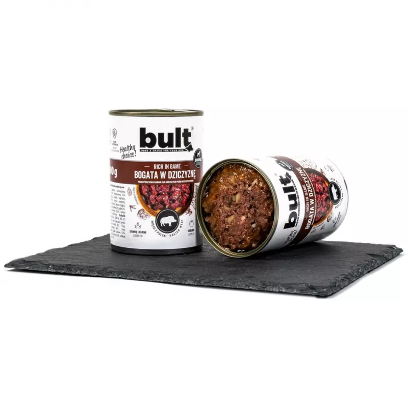 BULT Rich in game šlapias šunų ėdalas - 800 g
