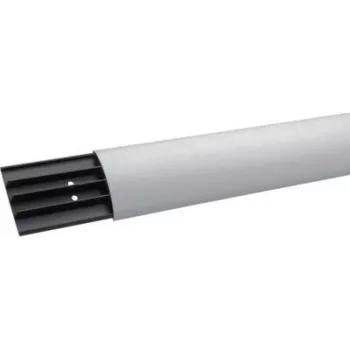 Hager SL1807507035 Grindinis kabelių kanalas (Ilgis x Plotis x Aukštis) 2000 x 73 x 18 mm 1 vnt. Pilka (RAL 7035)