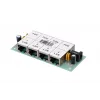 Extralink 4 prievadų PoE injektorius 4x 100Mb/s RJ45, Fast Ethernet, 48 V, be korpuso