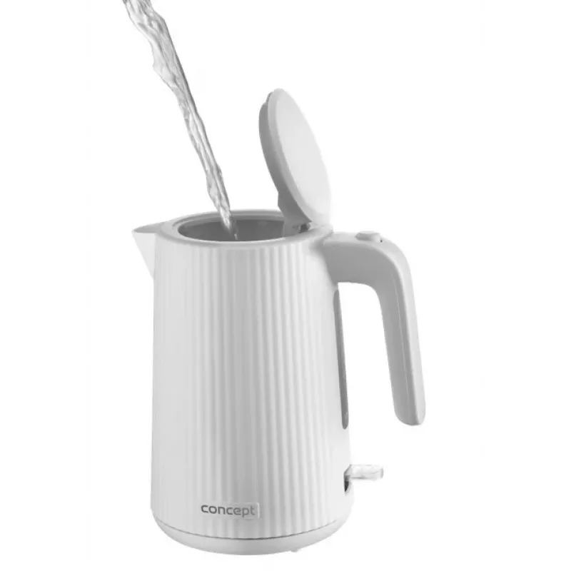 Virdulys Concept Solution RK2390, plastikinis korpusas, 1,7 l, baltas