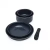 Keptuvių rinkinys Russell Hobbs RH03319EU7, 5 dalių, su keramine nelimpančia danga, tinka indikacijai