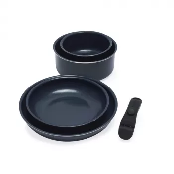Keptuvių rinkinys Russell Hobbs RH03319EU7, 5 dalių, su keramine nelimpančia danga, tinka indikacijai