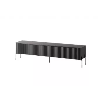TV spintelė cama meble VERA 190x40x50 cm matinė juoda