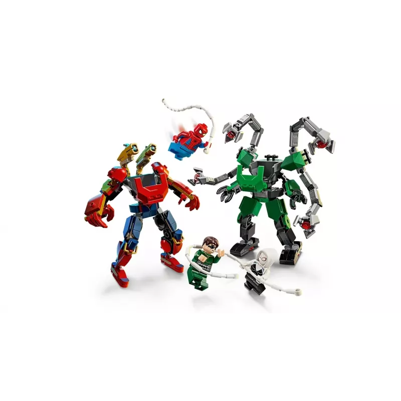 LEGO MARVEL 76338 Mech Kova: Žmogus Voras prieš Daktarą Octopusą