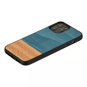 Dėklas iPhone 12 Pro Max man and wood denim juodas