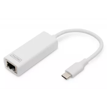 Digitus DN-3024 USB 3.0 adapteris 20 cm 1x USB-C į 1x RJ45 ekranuotas