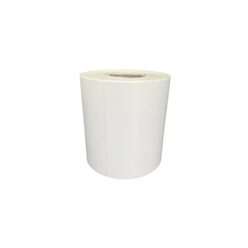 Termoetiketės BESTPAK 60 x 40 mm, tiesioginio terminio spausdinimo, HotMelt klijai, 1000 etikečių ritinyje, baltos