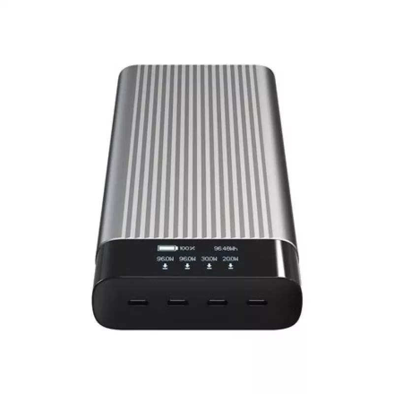HYPER HJ245B Power Bank 27000 mAh Sidabrinis
