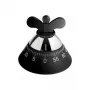 Virtuvinis laikmatis Alessi A09 B juodas 120mm x 120mm x 90mm