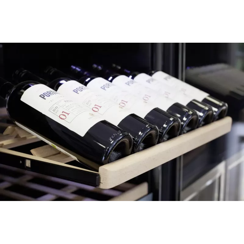 Caso WineChef Pro 40 vyno šaldytuvas | 40 butelių | kompresorius | juodas
