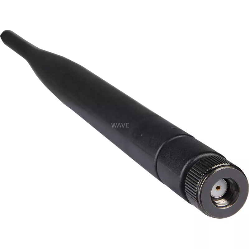 DeLOCK WLAN antena - 5 dBi (2,5 GHz), 5 dBi (5,825 GHz) - kryptinė - juoda (88393)