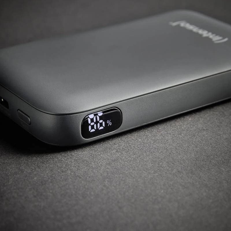 Power Bank USB 10000 mAh pilka S10000 7333034 Intenso