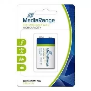 Įkraunama baterija MediaRange MRBAT124 9V nikelio-metalo hidridas