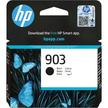HP 903 Original juoda kasetė, juoda, 1 vnt., 300 puslapių