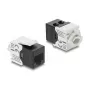 Delock 90794 Keystone modulis RJ45 į LSA Cat.6 UTP, su fiksavimo spaustuku, be kabelio rišimo