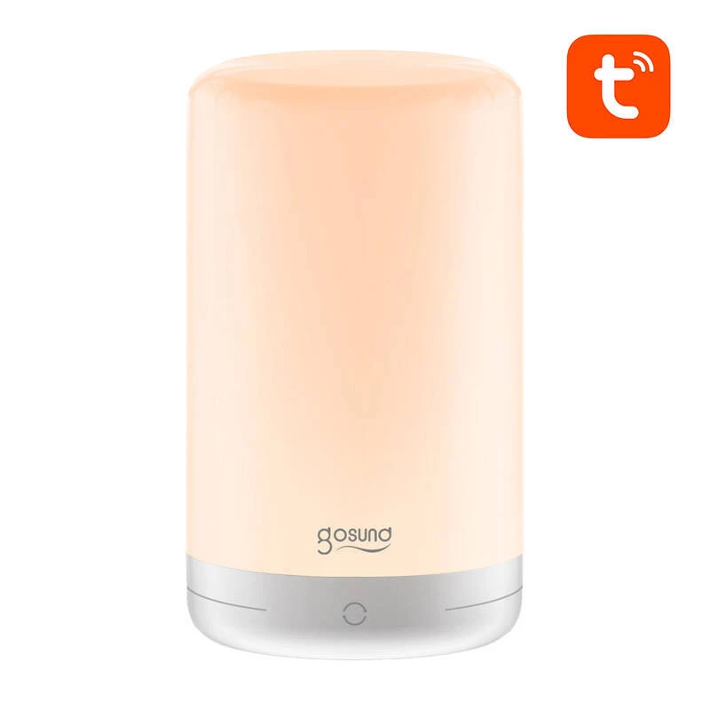 Gosund RGB Wi‑Fi išmanioji naktinė lemputė LB3 — Tuya, reguliuojamas ryškumas ir spalvų keitimas