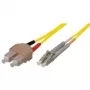 Tecline exertis Connect šviesolaidinis patch-laidas SC/LC vienmodis 10 m geltonas (39989610)