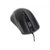 Gembird MUS-4B-01 pelė, ambidekstrinė, USB Type-A, optinė, 1200 DPI
