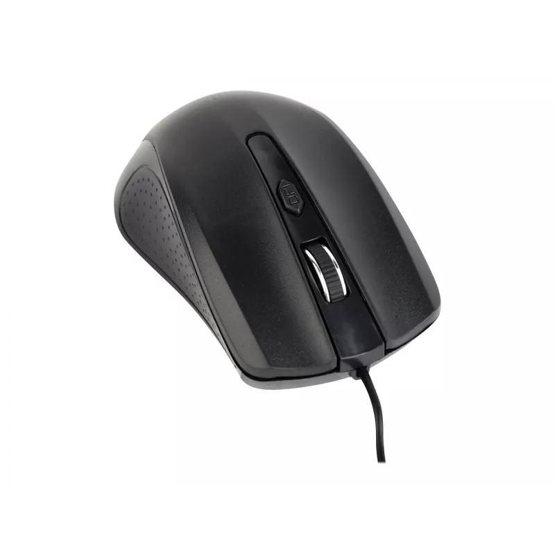 Gembird MUS-4B-01 pelė, ambidekstrinė, USB Type-A, optinė, 1200 DPI