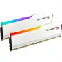G.Skill Ripjaws M5 RGB 64 GB (2x 32 GB) DDR5-5200 MHz Dual-Kit atminties rinkinys, baltas, INTEL XMP