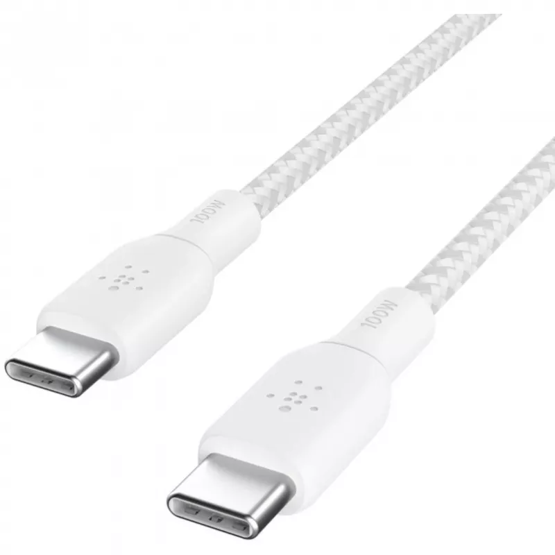 USB laidas Belkin BOOST CHARGE USB 2.0 2m USB-C baltas