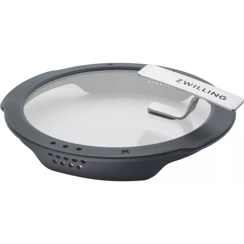 ZWILLING puodų rinkinys SIMPLIFY 5 vnt. – nerūdijančio plieno, tinka indaplovei ir orkaitei, su stikliniais dangčiais, tinka keraminėms kaitlentėms