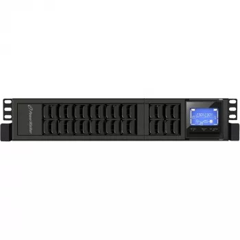 PowerWalker VFI 2000CRM LCD nepertraukiamo maitinimo šaltinis (UPS) 2 kVA / 1600 W, 4 lizdai, dvigubos konversijos (Online)
