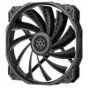Aušinimo ventiliatorius SILVERSTONE SST-SF160B 160 mm juodas ašinis ventiliatorius