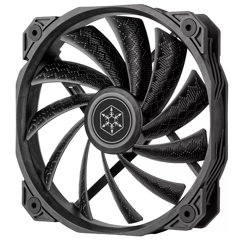 Aušinimo ventiliatorius SILVERSTONE SST-SF160B 160 mm juodas ašinis ventiliatorius