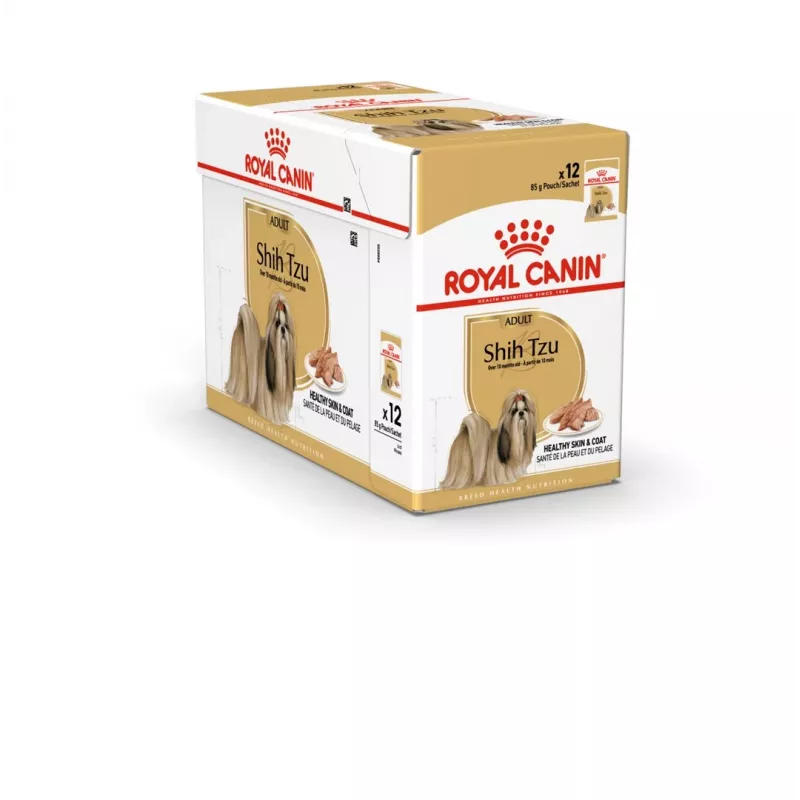 ROYAL CANIN Shih Tzu Suaugusiems Šlapias šunų maistas Pâté 12x85 g