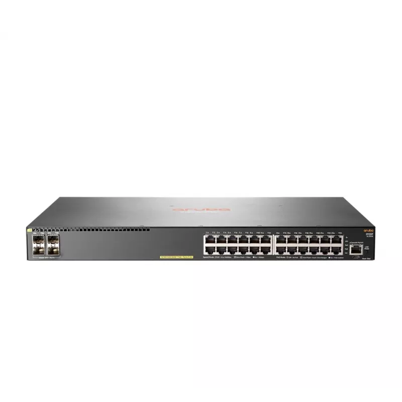 HPE Aruba Networking 2930F 24G PoE+ 4SFP+ valdomas jungiklis