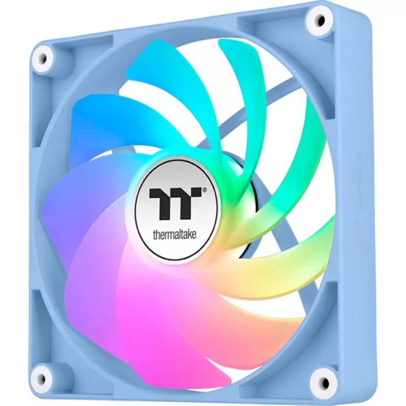 Thermaltake CT120 Reverse ARGB 120mm korpuso ventiliatoriai, Hydrangea Blue, 2 vnt. pakuotė