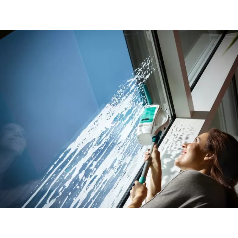 Leifheit langų siurblys Dry&Clean su rankena ir šluotele 51003