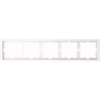 Merten MEG4050-6535. Produktfarbe: Weiß, Markenkompatibilität: Merten, Material: Thermoplast (MEG4050-6535)