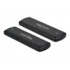 DeLOCK 42633 išorinis SSD dėklas M.2 NVMe/SATA USB Type-C