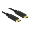 USB laidas DeLOCK 83868 USB 2.0 4 m USB-C juodas