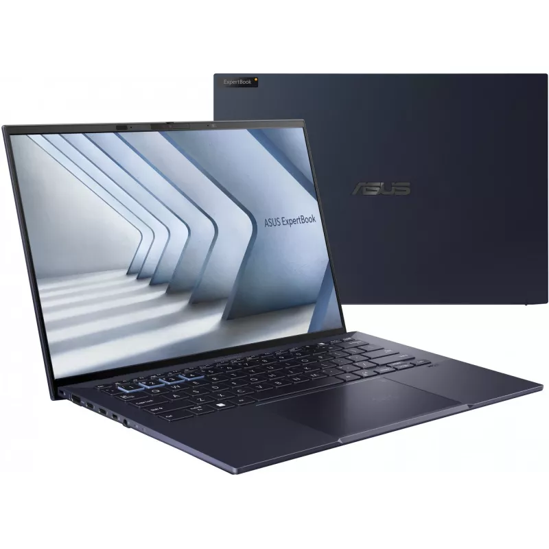 ASUS ExpertBook B9 OLED B9403CVAR-PP1735X nešiojamas kompiuteris, 35,6 cm (14 inch) WQXGA+ OLED, Intel Core 7 150U, 16 GB LPDDR5x, 512 GB SSD, Windows 11 Pro, juodas