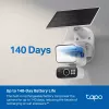 TP-Link TAPO C615F KIT apsaugos kamerų rinkinys, LED prožektorius su saulės baterija, 2304 x 1296 pikseliai, lauko, PTZ