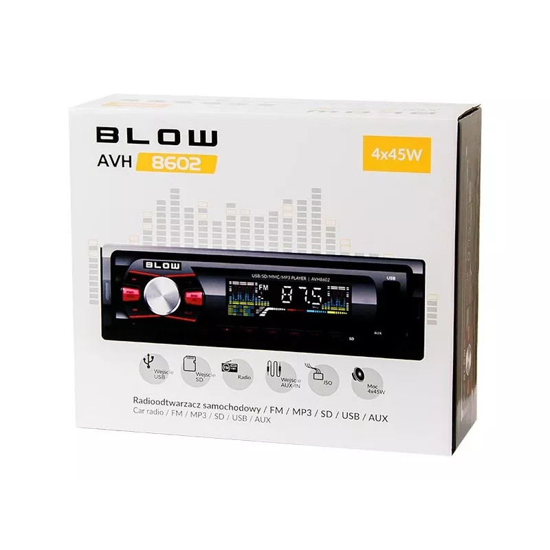 Automagnetola BLOW AVH-8602 MP3/USB/SD/MMC