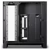 PHANTEKS NV-Series NV9 MK2 PC korpusas, EATX, DRGB, grūdintas stiklas - juodas su M25 Gen2 PWM D-RGB 3 vnt. ventiliatorių rinkiniu - Reverse Blade, 140mm, juodas + DRG