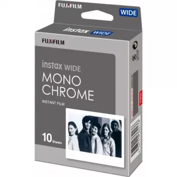 Fujifilm Instax Wide Monochrome WW 1 - juodai balta momentinė juosta - instax mini - 10 kadrų (16564101)