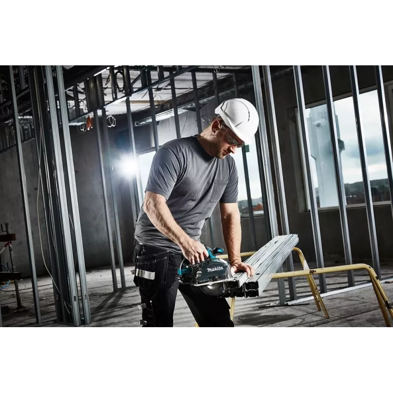 Makita DCS553Z nešiojamasis diskinis pjūklas 15 cm Juoda, Mėlyna 4200 RPM