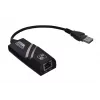 Akyga AK-AD-31 USB 3.0 – Gigabit Ethernet tinklo adapteris, RJ45, 15 cm laidas, juodas
