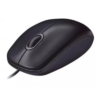 Logitech M90 laidinė optinė biuro pelė – 1000 DPI, ambidekstrinė, USB-A, juoda