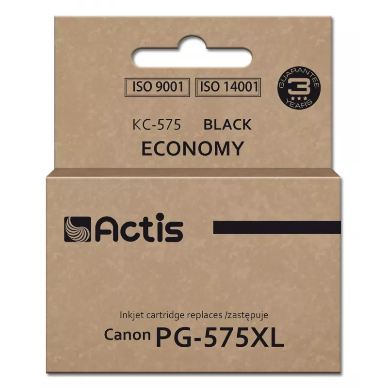 Actis KC-575 rašalinė kasetė, skirta Canon PG-575XL; Supreme; 16,5 ml; juoda