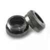 XSPC jungtis G1/4 iki 14 mm kietam vamzdžiui, juodas chromas - 8 vnt.