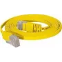 Tinklo laidas Tecline 1 m Cat.6 geltonas U/UTP